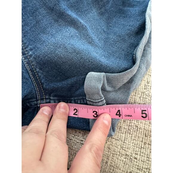 &Denim by H&M Girls Denim Jean Shortalls Overalls Size 14 (14Y+) 14 Years & Up - Picture 9 of 9